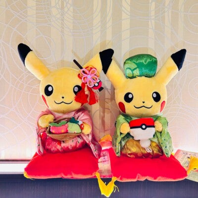Pokemon Center Kyoto Exclusive - Pikachu Tea Party Plush Set