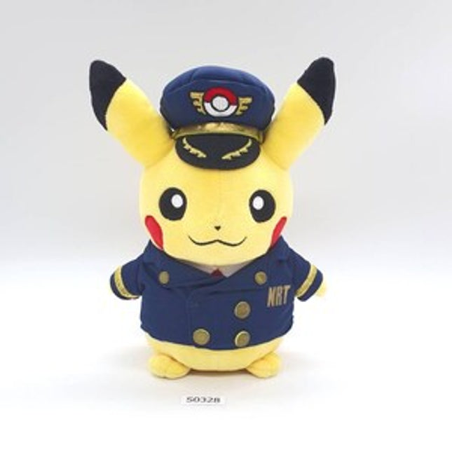Captain Pilot Pikachu Plush (Narita Airport Exclusive)